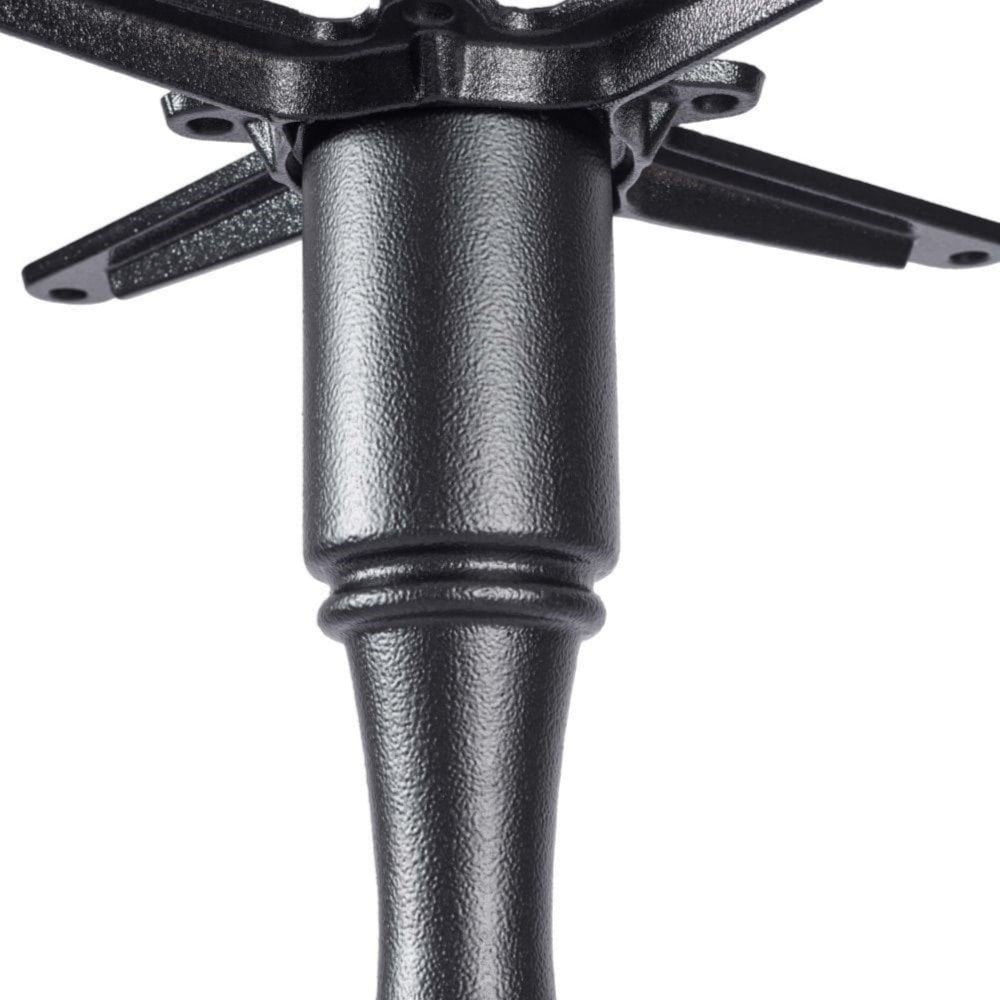 Queen Anne Ornate Three Leg Cast Iron Table Base