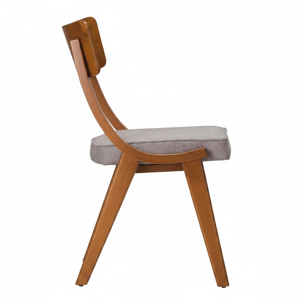 Enna Wooden Upholstered Side Chair