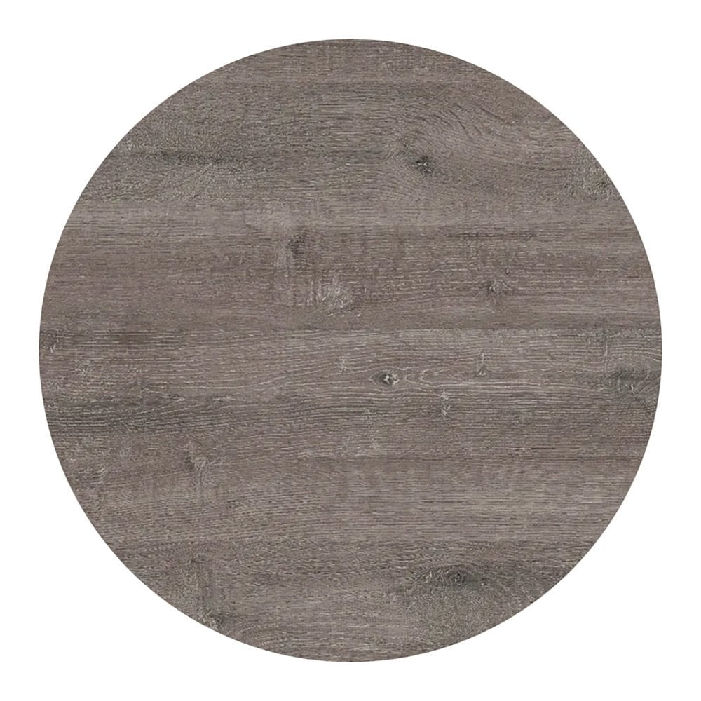 Grey Brown Whiteriver Oak Restaurant Laminate Table Top - 25mm