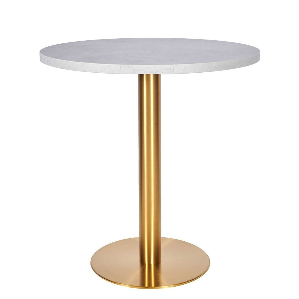 Light Grey Chicago Concrete Effect Restaurant Laminate Table Top - 25mm