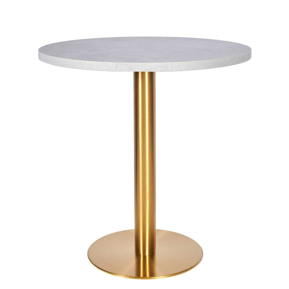 Light Grey Chicago Concrete Effect Restaurant Laminate Table Top - 25mm