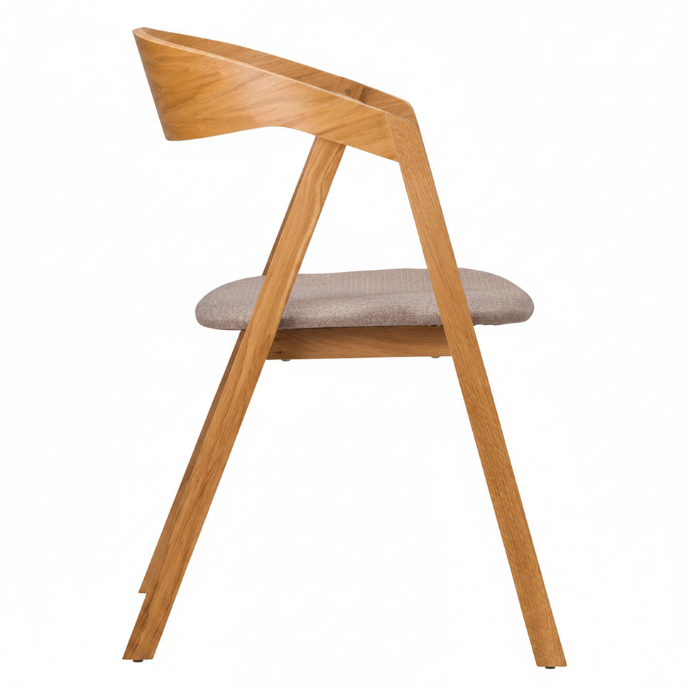 Nest Wooden Upholstered Stacking Armchair