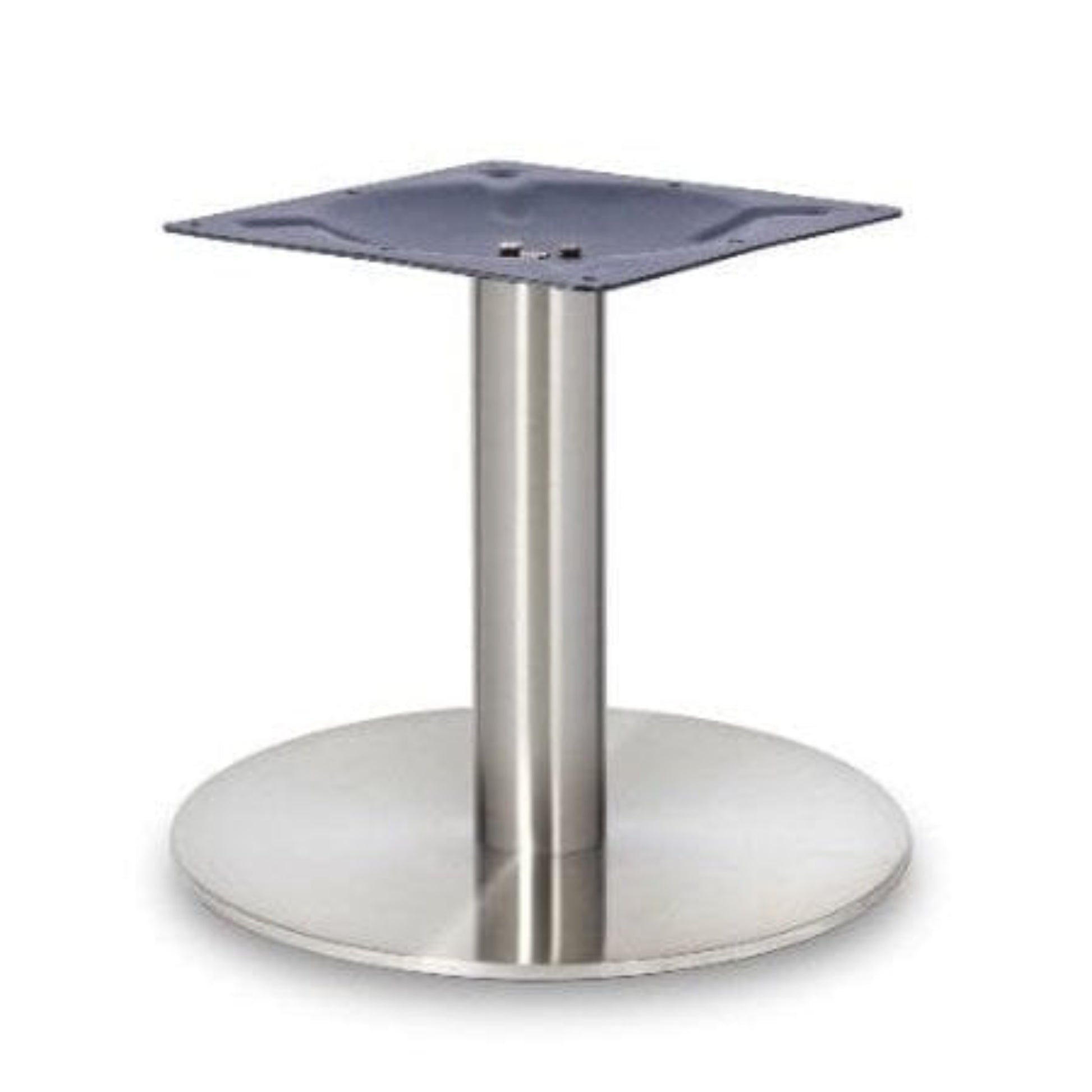 Danilo Stainless Steel Small Round Table Base