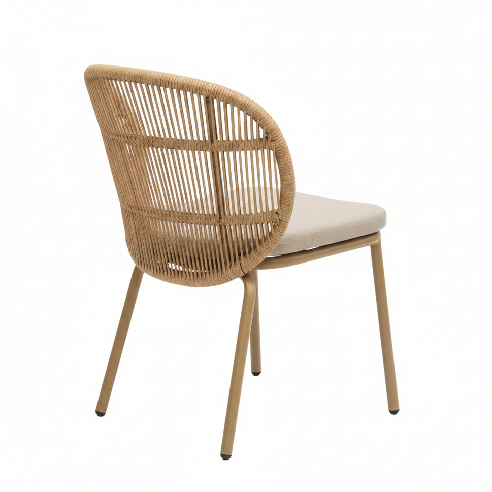 Malibu Outdoor Stacking Side Chair