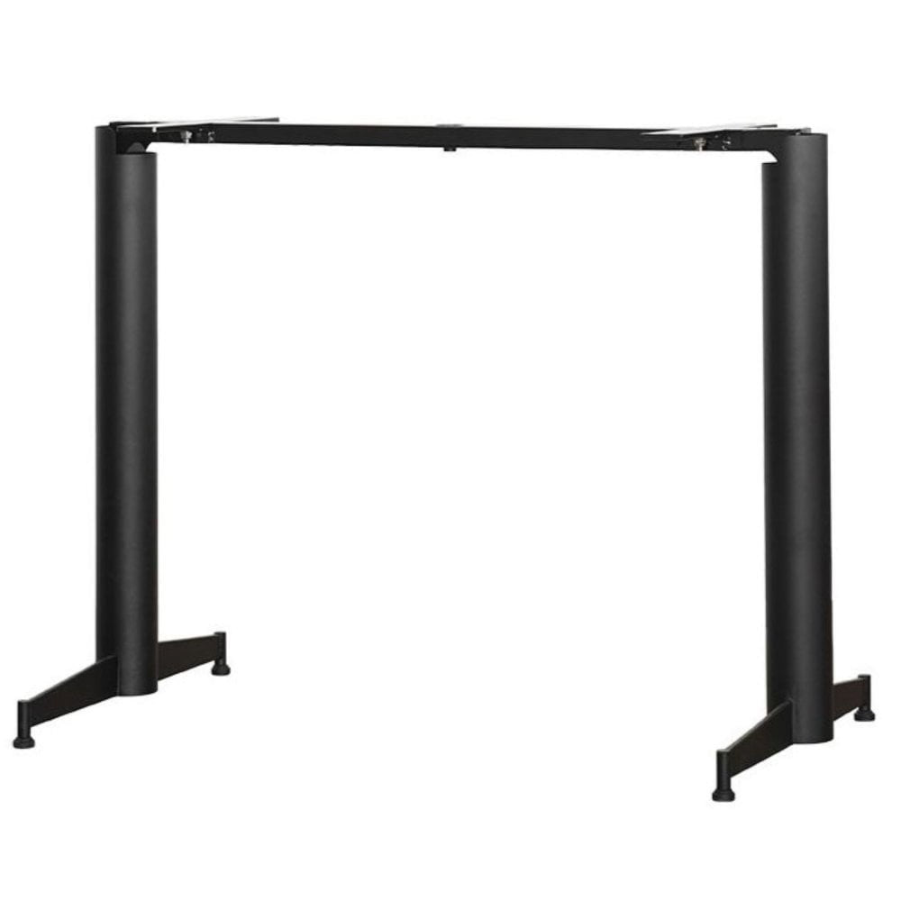 Parkway Black Self Levelling Table Base - Twin Pedestal - NOROCK
