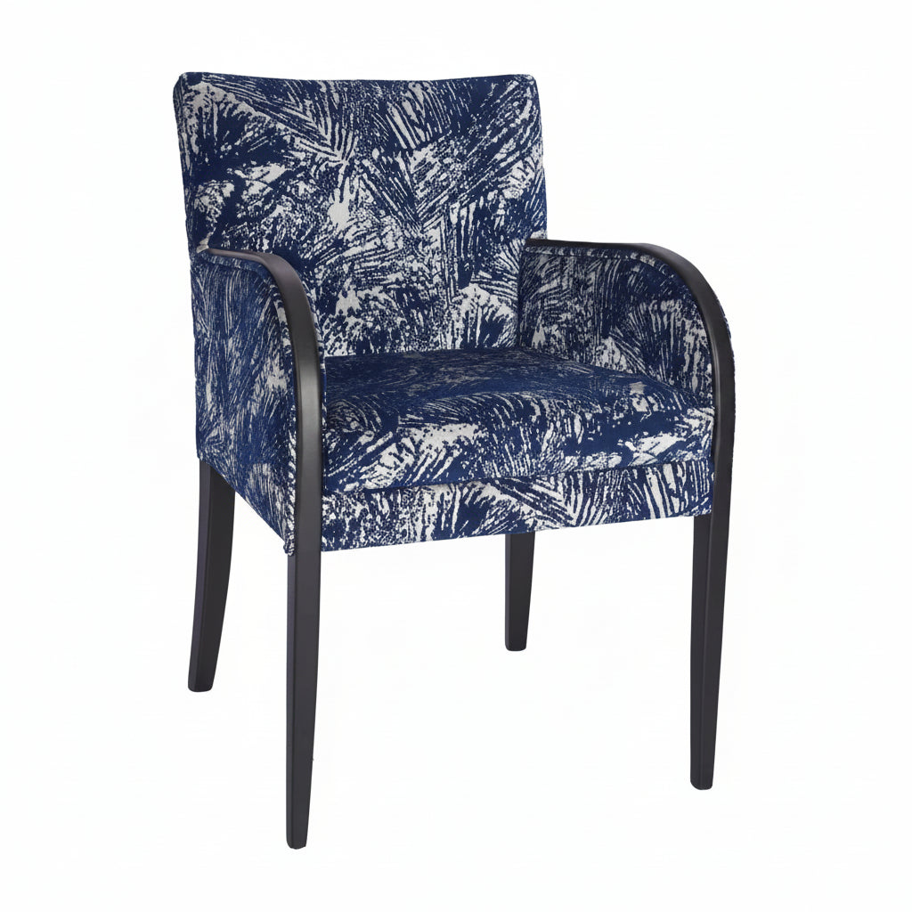 Dulwich Wooden Upholstered Armchair