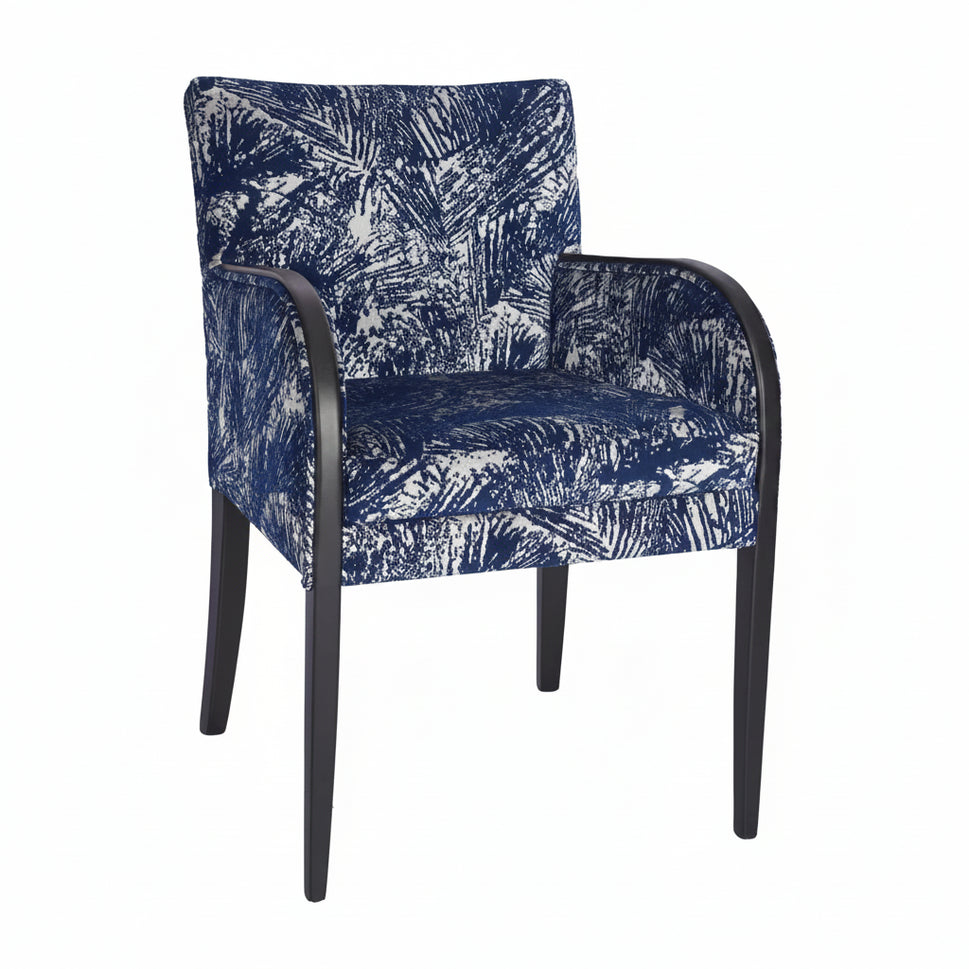 Dulwich Wooden Upholstered Armchair