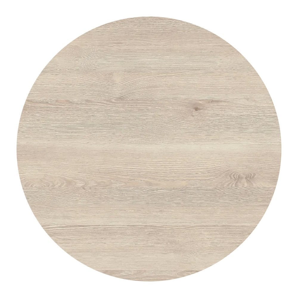 White Aland Pine Restaurant Laminate Table Top - 25mm