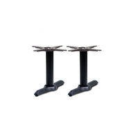 Durham Twin Pedestal Cast Iron Table Base