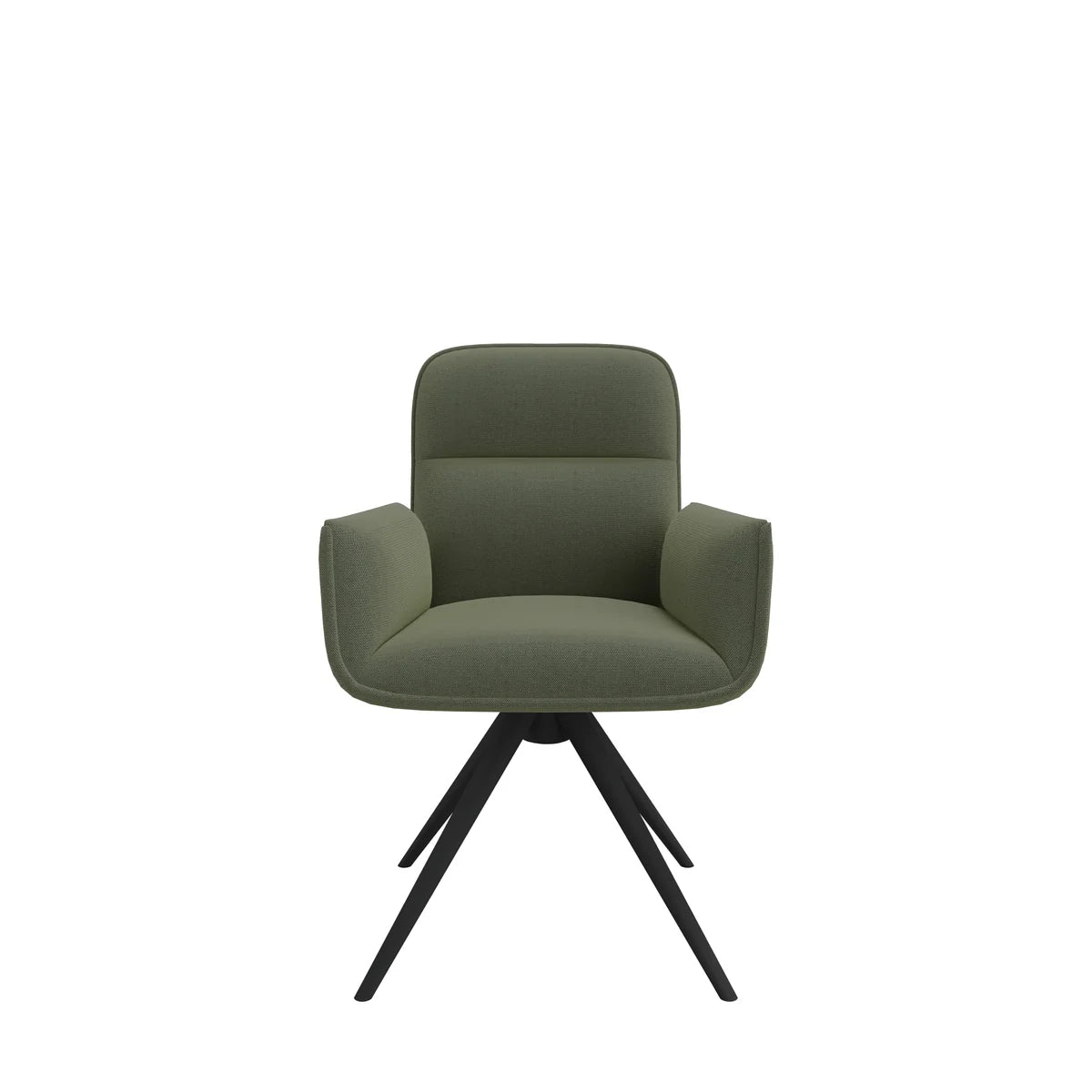 Faze Upholstered Swivel Armchair with 4-Star Base