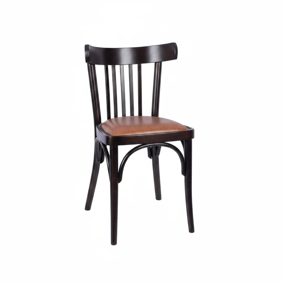 Chloe Bentwood Wooden Upholstered Side Chair