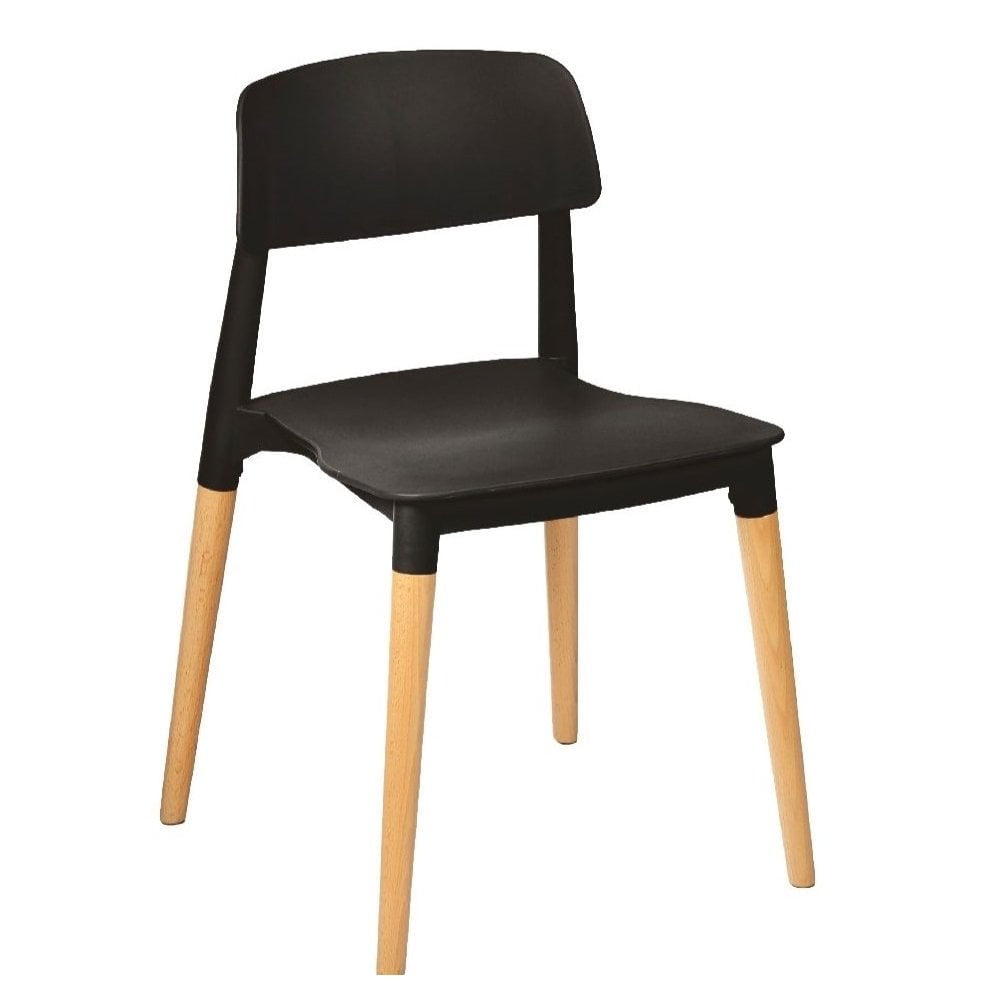 Luna Wooden Stacking Side Chair