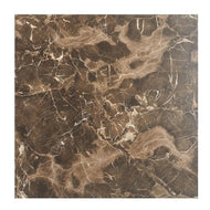 Grey Natural Marble Outdoor Laminate Restaurant Table Top - 12mm