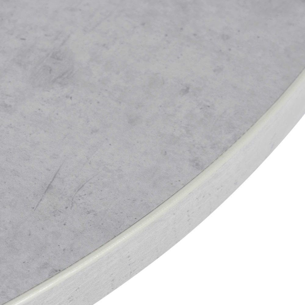 Chicago Concrete Effect Laminate Restaurant Table Top - 25mm