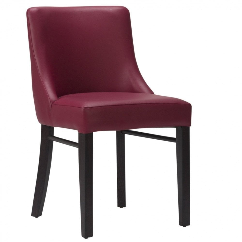 Merano Upholstered Side Chair - Wenge