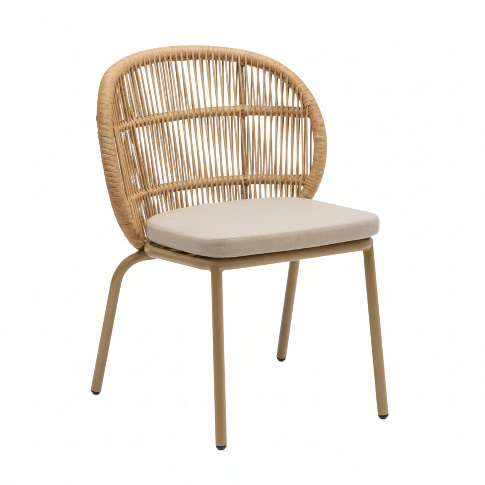 Malibu Outdoor Stacking Side Chair