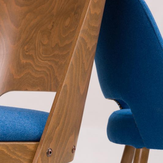 Alasia Wooden Upholstered Side Chair