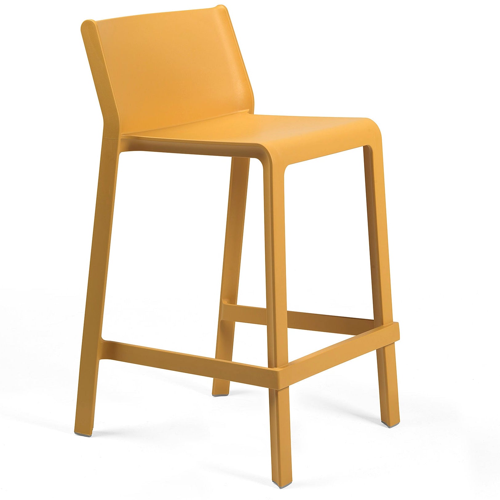 Trill Outdoor Stacking Bar Stool - Mid Height