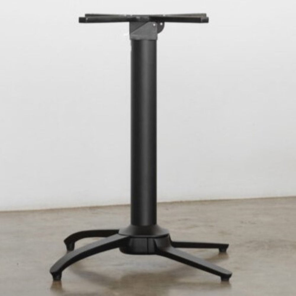 Terrace Black Self Levelling Flip Top Table Base - NOROCK