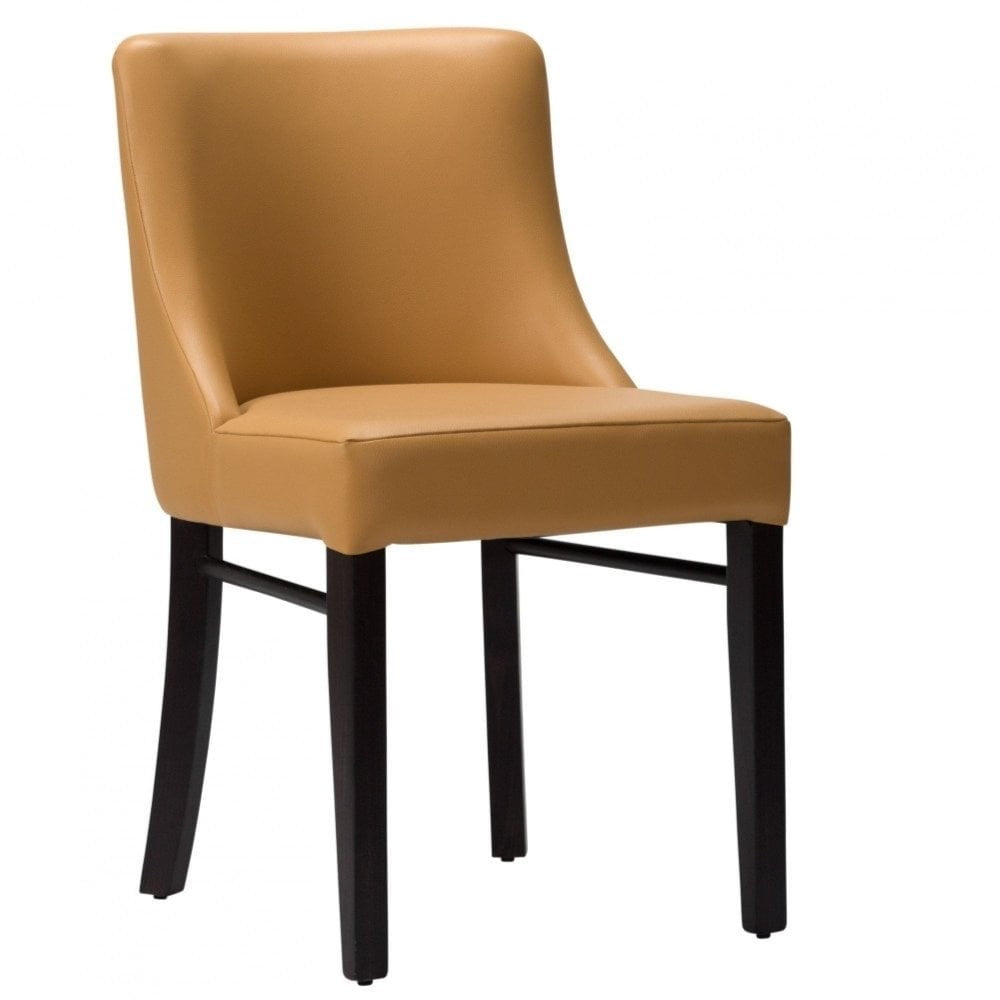 Merano Upholstered Side Chair - Wenge