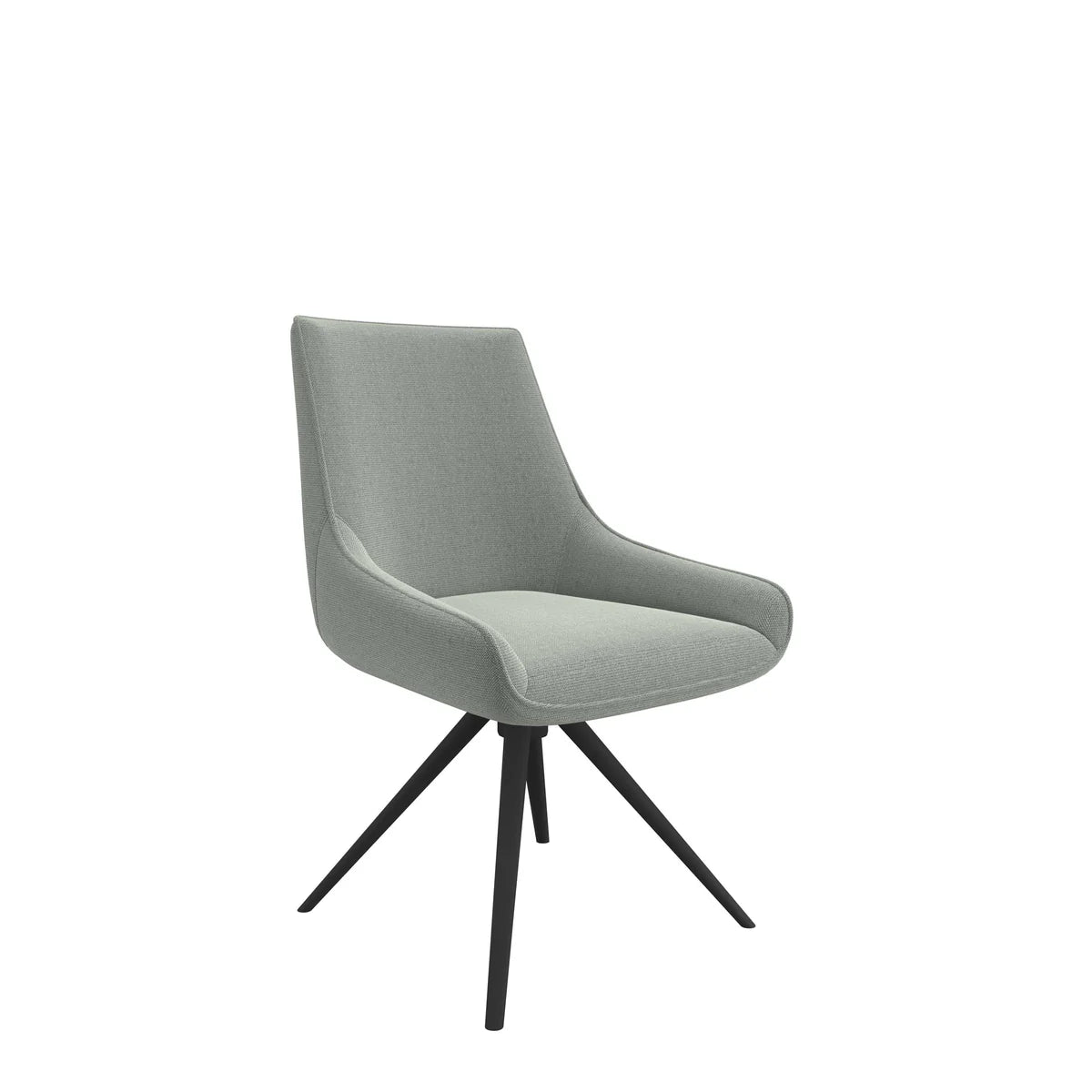 Guise Upholstered Side Chair with 4-Star Base