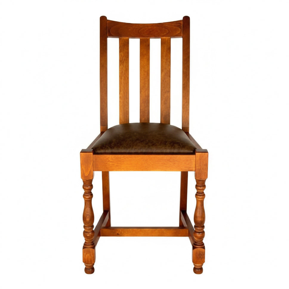 Fornham Wooden Upholstered Side Chair