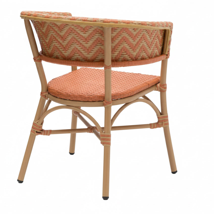 Rose Outdoor Stacking Bistro Armchair