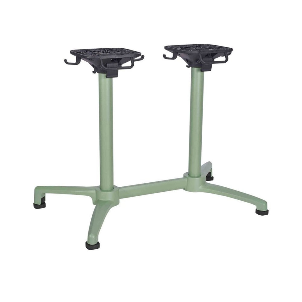 Altea Twin Pedestal Flip Top Outdoor Table Base