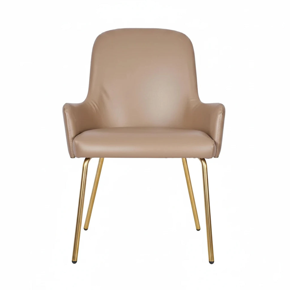 Camden Metal Upholstered Side Chair