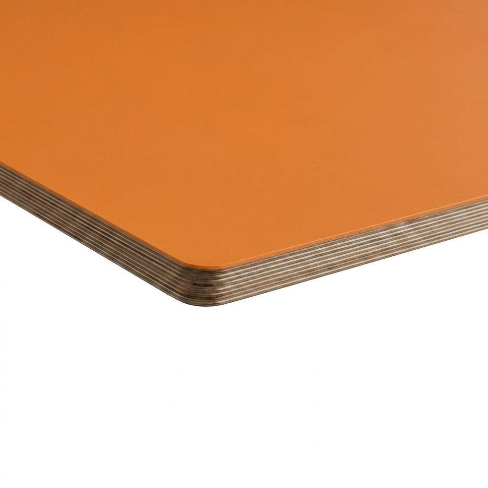 Buckthorne Orange Laminate Table Top - 25mm