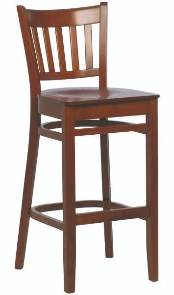 Vito Wooden Bar Stool
