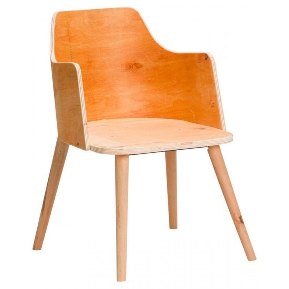 Wave Raw Armchair Frame