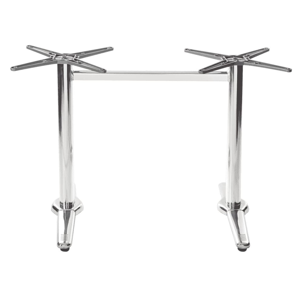 Verano Twin Pedestal Outdoor All-Weather Table Base