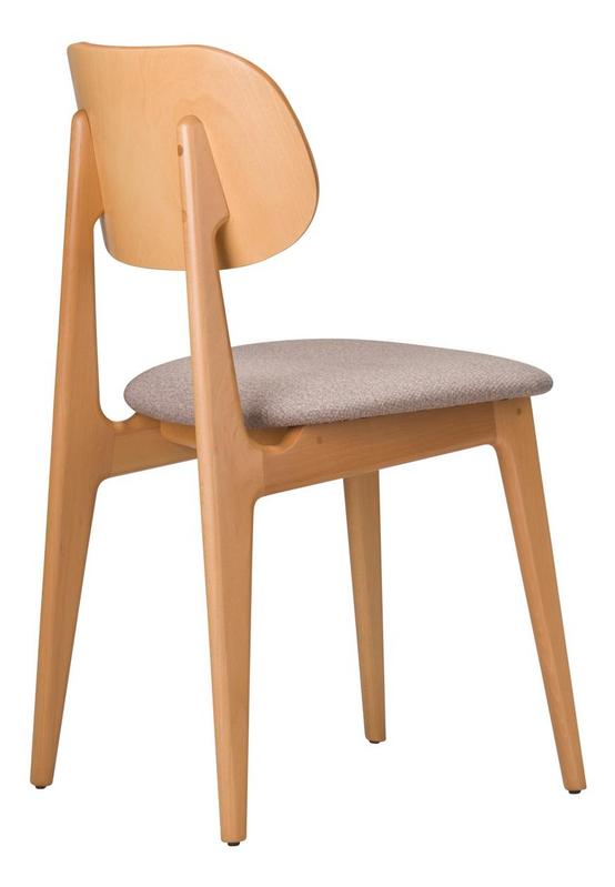 Bunny Wooden Upholstered Side Chair