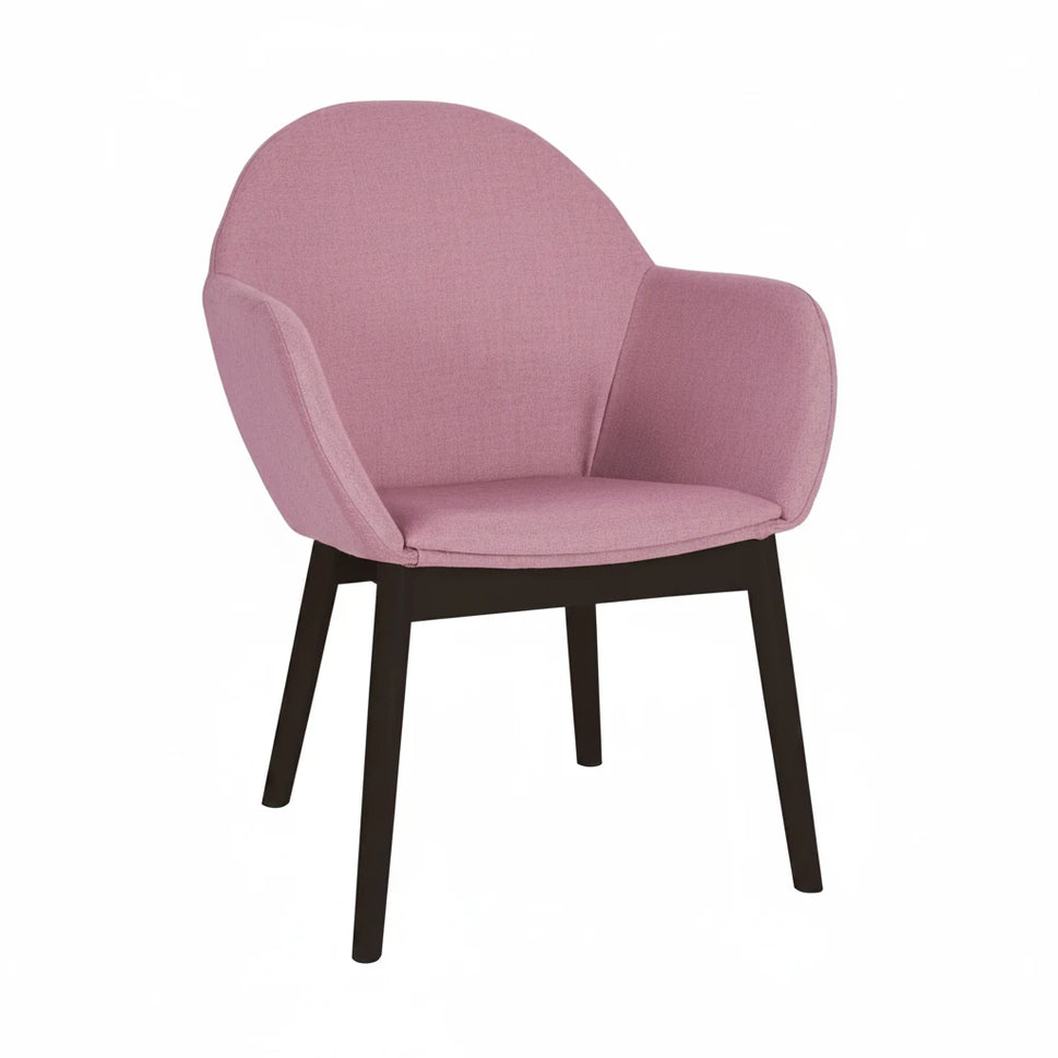 Orlando Upholstered Wooden Lounge Chair
