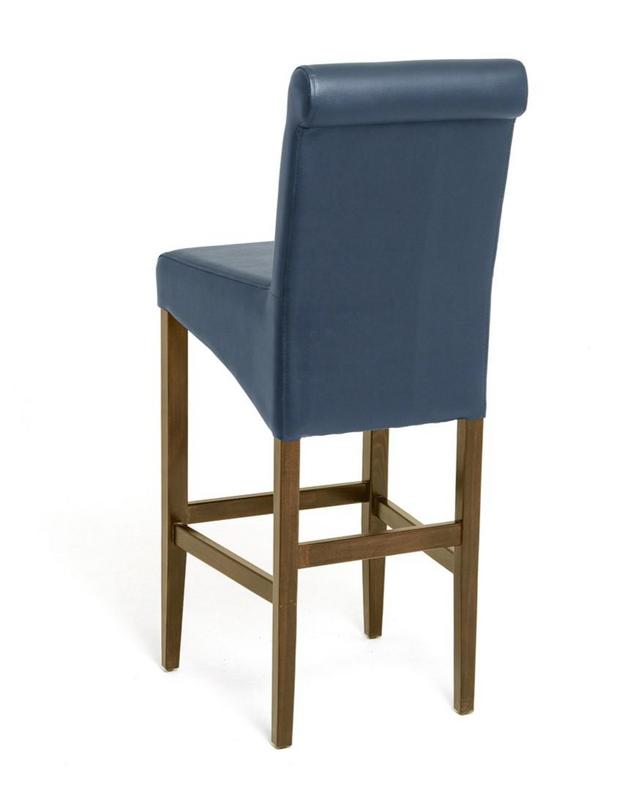 Jena Scrollback Upholstered Bar Stool