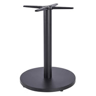 Lunar Black Round Self Levelling Table Base - NOROCK