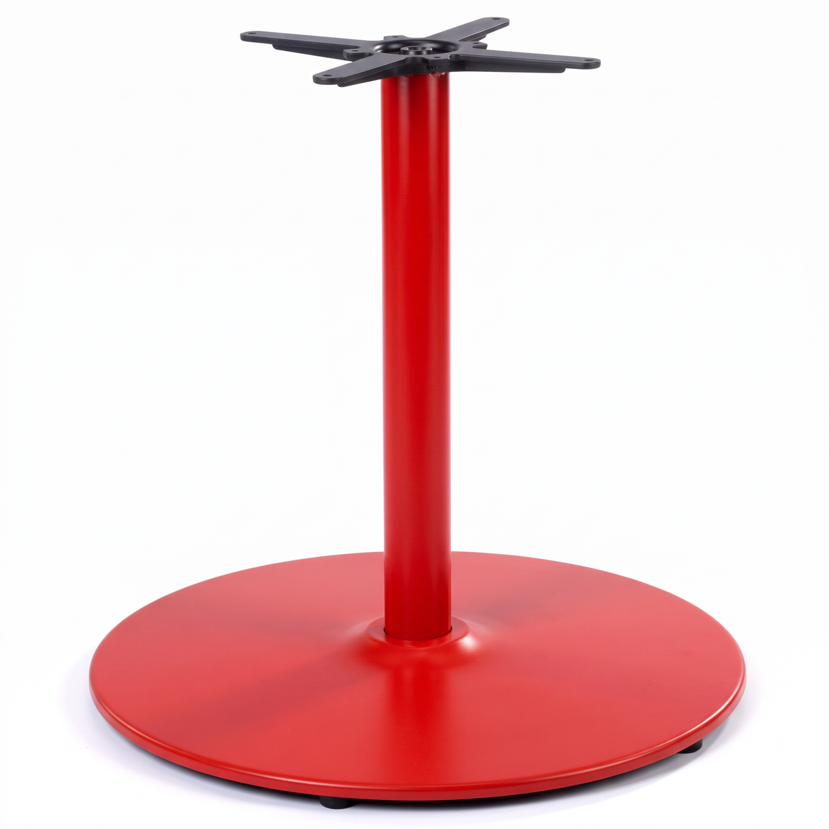 Dome Large Round Black Cast Iron Table Base - Powdercoated