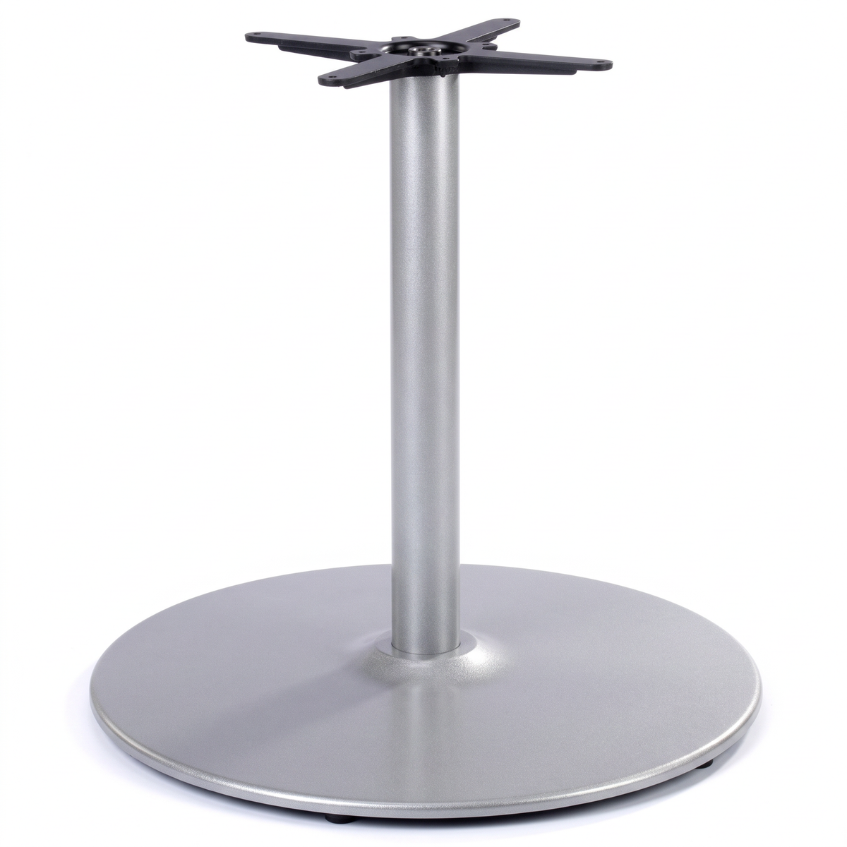 Dome Large Round Black Cast Iron Table Base - Powdercoated