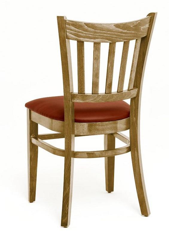 Vito Wooden Upholstered Side Chair