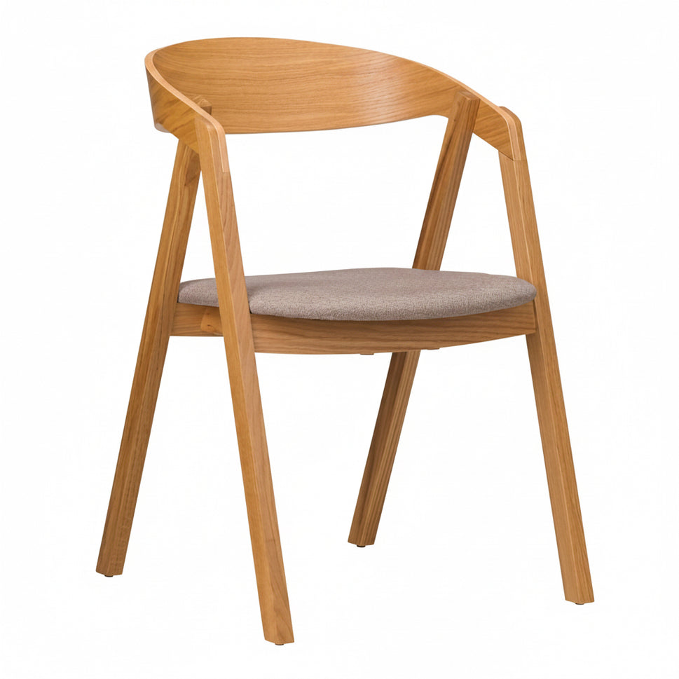 Nest Wooden Upholstered Stacking Armchair