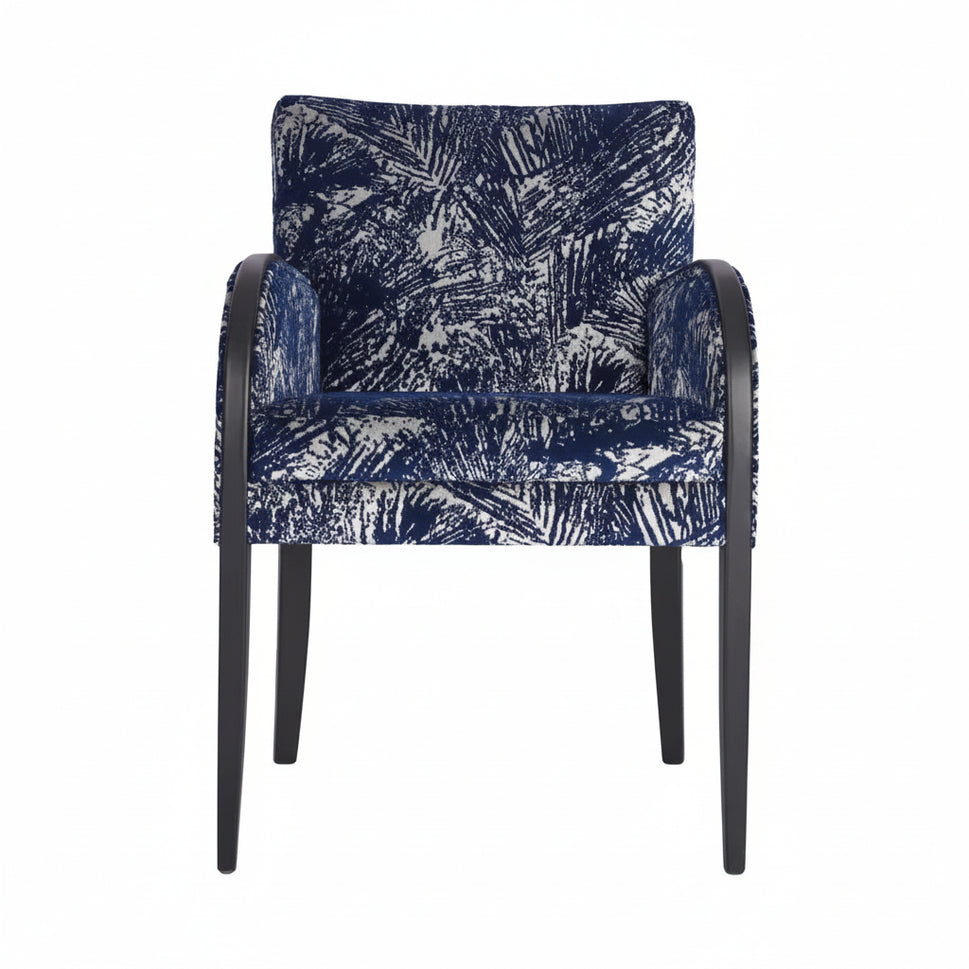 Dulwich Wooden Upholstered Armchair