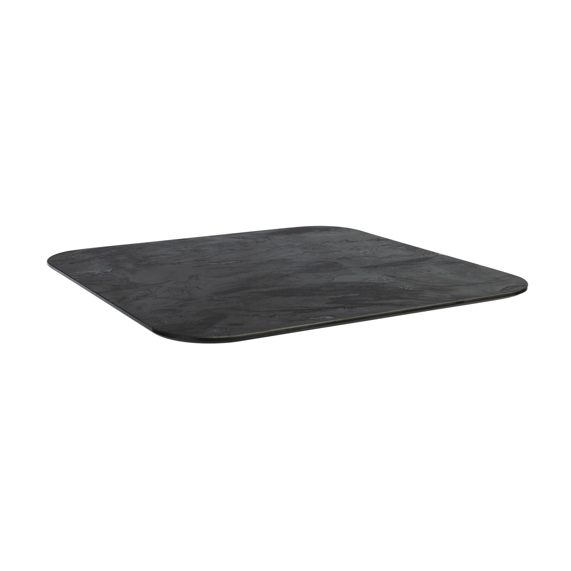 Black Slate Outdoor Laminate Restaurant Table Top - 12mm