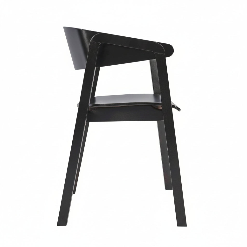 Latte Wooden Armchair