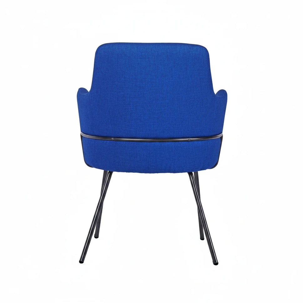 Camden Metal Upholstered Armchair