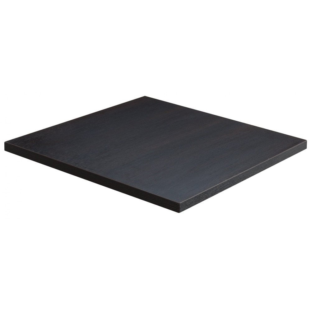 Black Brown Sorano Oak Laminate Restaurant Table Top - 25mm