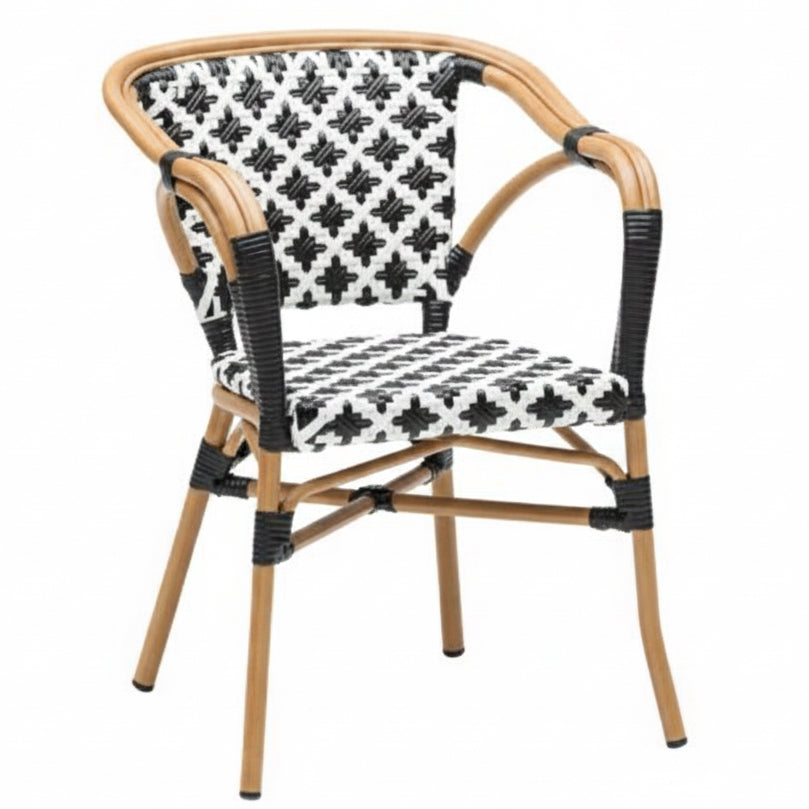 Elisseos Outdoor Bistro Stacking Armchair