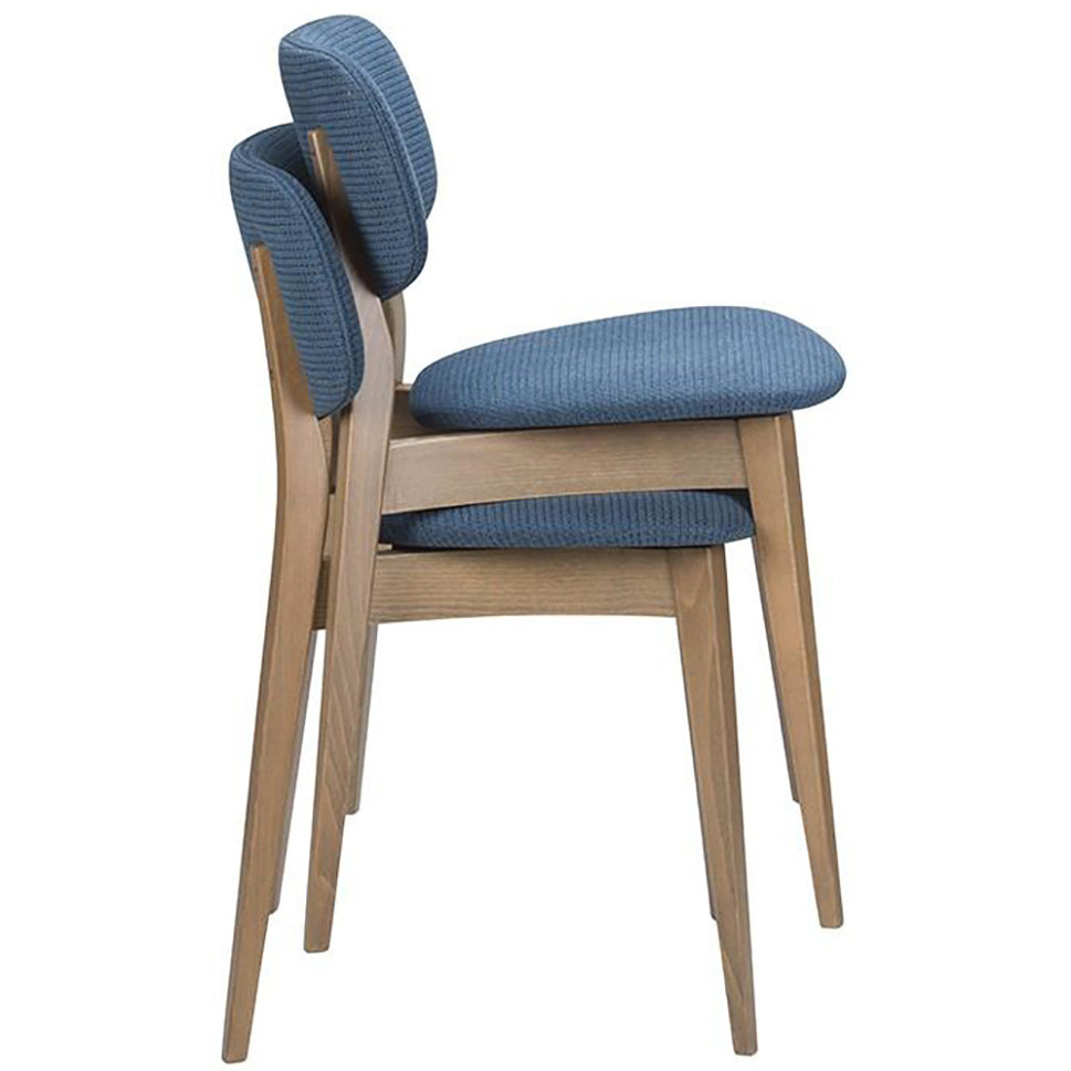 Gordona Stacking Upholstered Side Chair