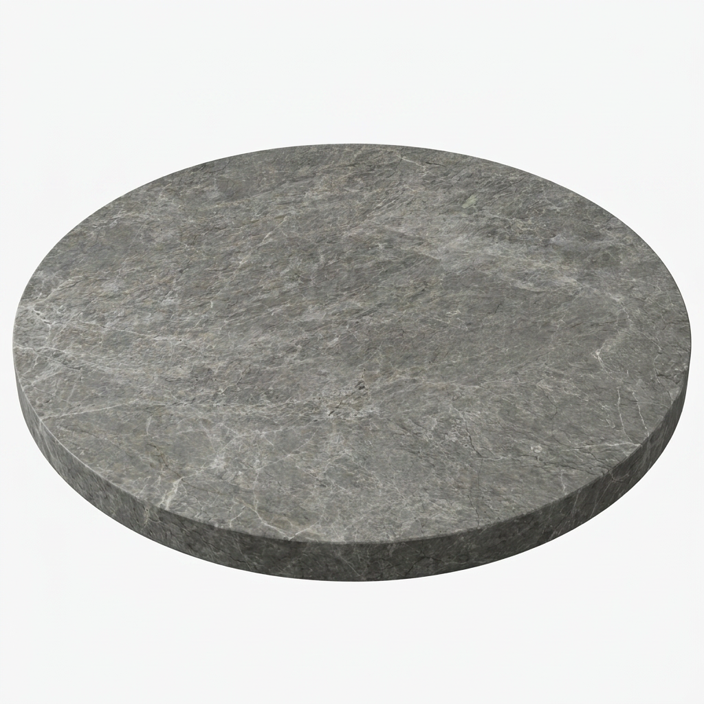 Tundra Grey Real Marble Restaurant Table Top - 20mm