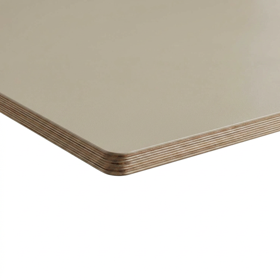 Hemp Beige Ply Edge Effect LaminateTable Top - 25mm
